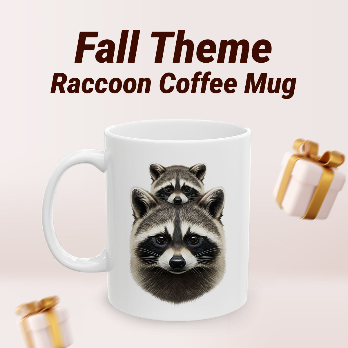 Cute Raccoon Coffee Mug – Crazy Raccoon Lady Cup 11oz