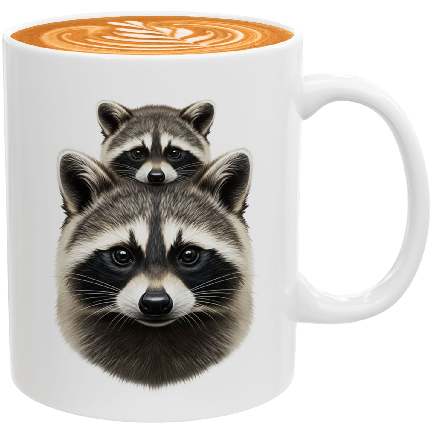 Cute Raccoon Coffee Mug – Crazy Raccoon Lady Cup 11oz