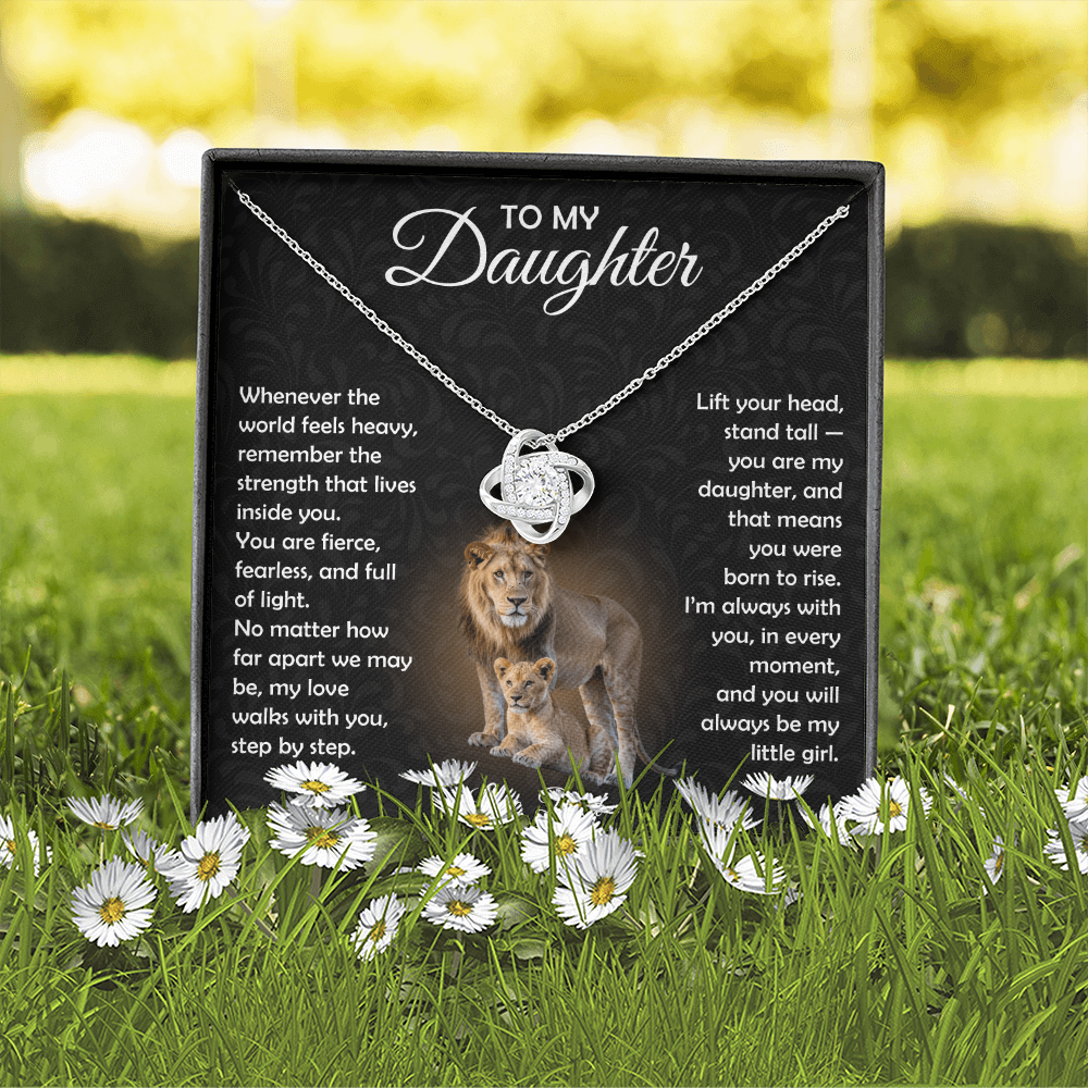 Father to Daughter Necklace | A Sentimental Gift for Birthday, Graduation & Christmas