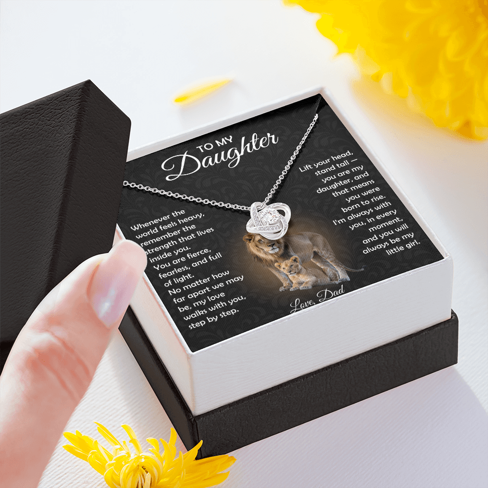 Father to Daughter Necklace | A Sentimental Gift for Birthday, Graduation & Christmas