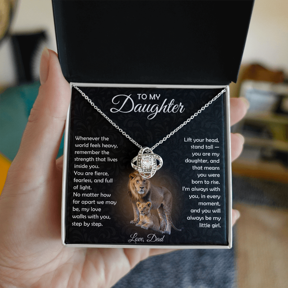 Father to Daughter Necklace | A Sentimental Gift for Birthday, Graduation & Christmas