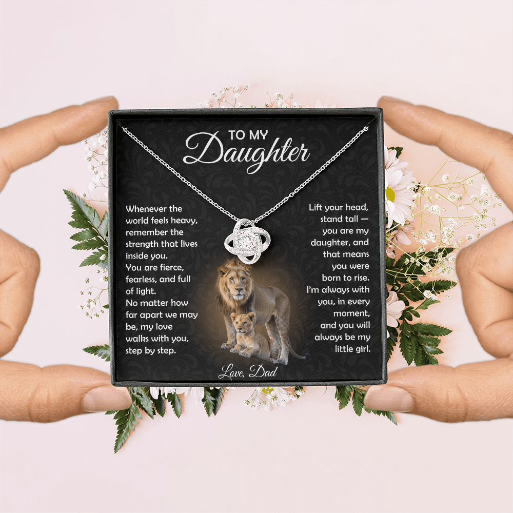 Father to Daughter Necklace | A Sentimental Gift for Birthday, Graduation & Christmas