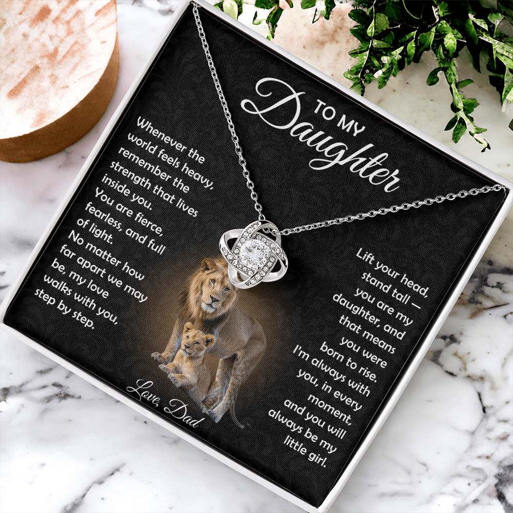 Father to Daughter Necklace | A Sentimental Gift for Birthday, Graduation & Christmas
