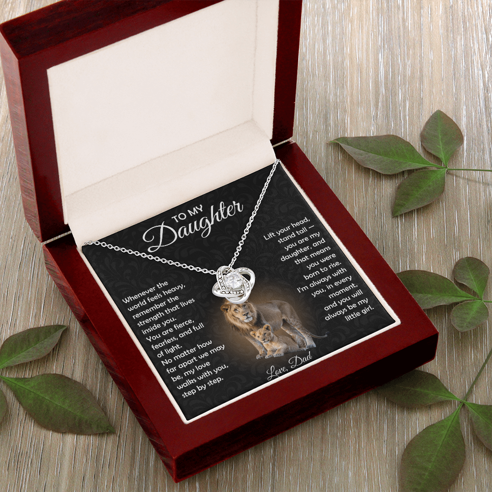 Father to Daughter Necklace | A Sentimental Gift for Birthday, Graduation & Christmas