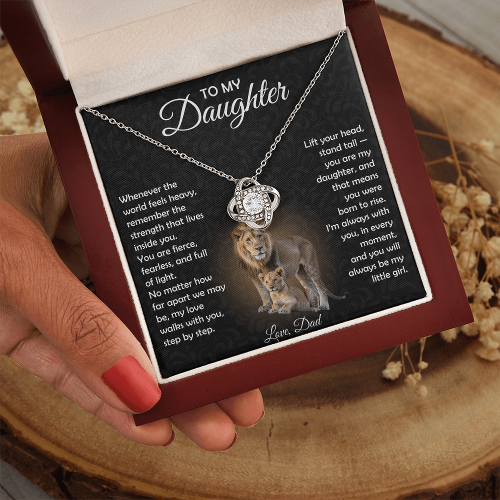 Father to Daughter Necklace | A Sentimental Gift for Birthday, Graduation & Christmas