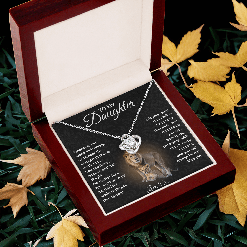 Father to Daughter Necklace | A Sentimental Gift for Birthday, Graduation & Christmas